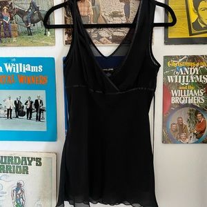 Vintage guess jeans black tank top!